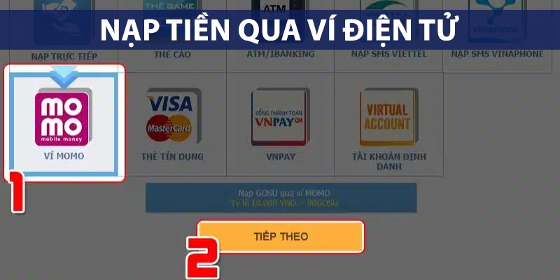 Hình thức nạp tiền E - Banking vào BK8 rất được ưa chuộng